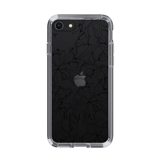 Slim Protection Case［ RESEXXY - Flower - Clear ］