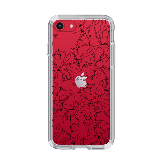 Slim Protection Case［ RESEXXY - Flower - Clear ］