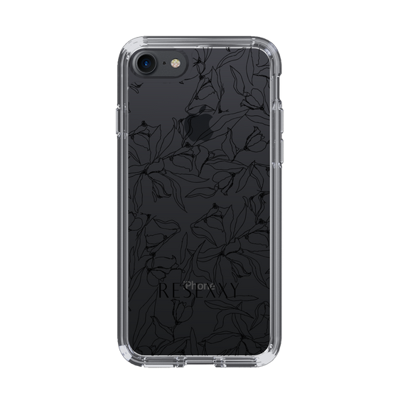 Slim Protection Case［ RESEXXY - Flower - Clear ］