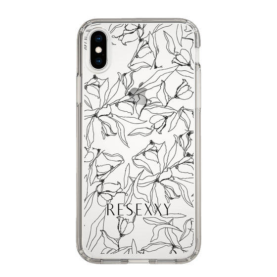 Slim Protection Case［ RESEXXY - Flower - Clear ］