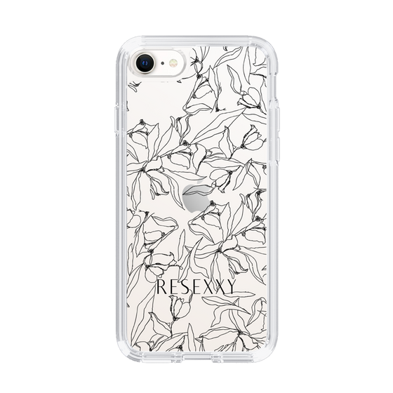 Slim Protection Case［ RESEXXY - Flower - Clear ］