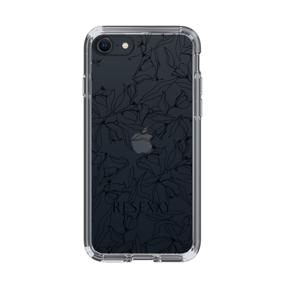 Slim Protection Case［ RESEXXY - Flower - Clear ］