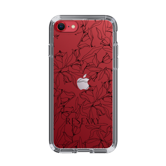 Slim Protection Case［ RESEXXY - Flower - Clear ］