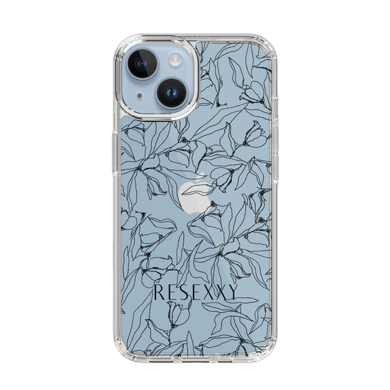 Slim Protection Case［ RESEXXY - Flower - Clear ］