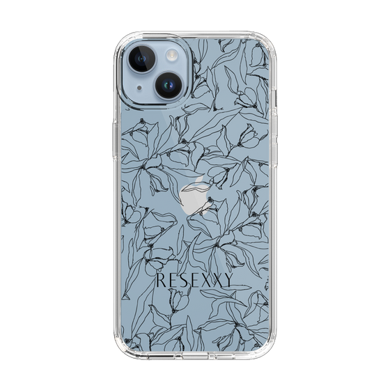 Slim Protection Case［ RESEXXY - Flower - Clear ］