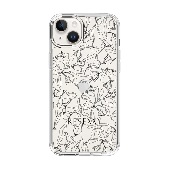 Slim Protection Case［ RESEXXY - Flower - Clear ］
