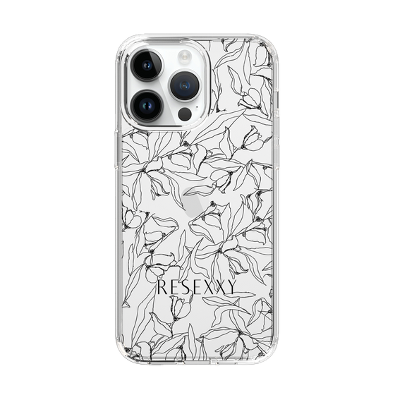 Slim Protection Case［ RESEXXY - Flower - Clear ］