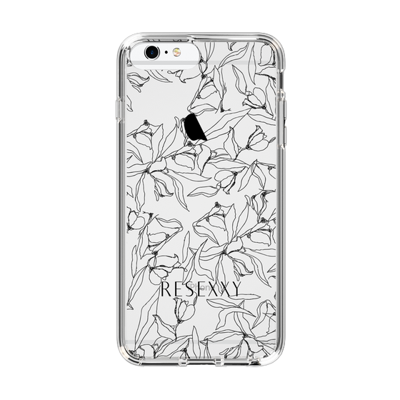 Slim Protection Case［ RESEXXY - Flower - Clear ］