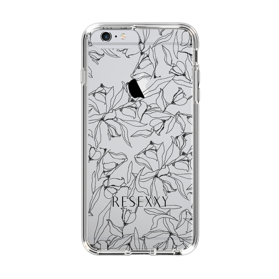 Slim Protection Case［ RESEXXY - Flower - Clear ］