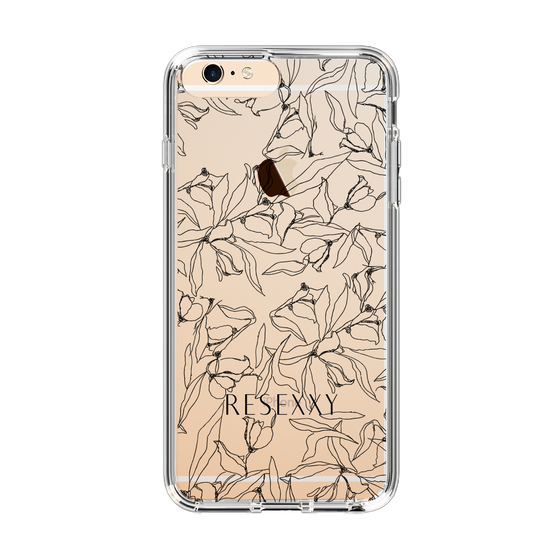 Slim Protection Case［ RESEXXY - Flower - Clear ］