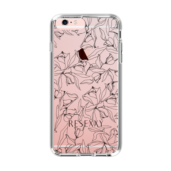 Slim Protection Case［ RESEXXY - Flower - Clear ］