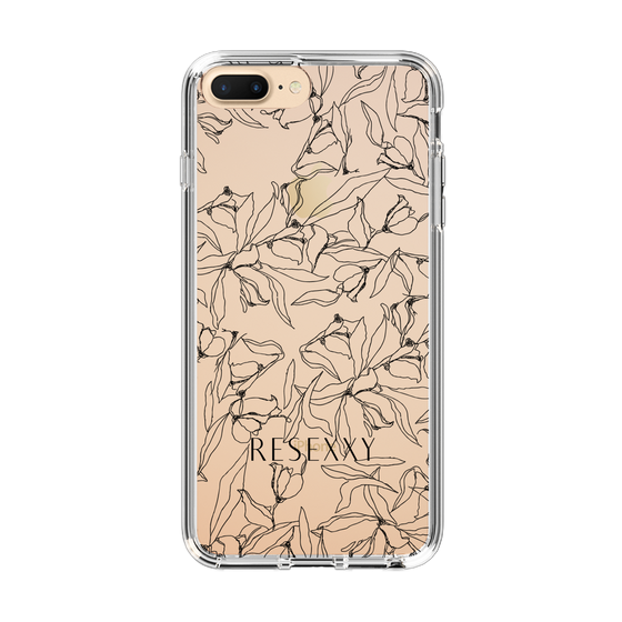 Slim Protection Case［ RESEXXY - Flower - Clear ］