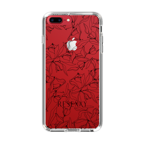 Slim Protection Case［ RESEXXY - Flower - Clear ］