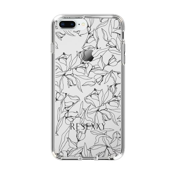 Slim Protection Case［ RESEXXY - Flower - Clear ］