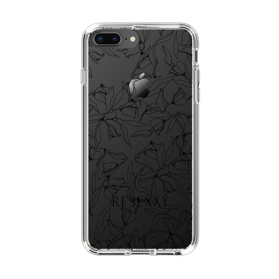 Slim Protection Case［ RESEXXY - Flower - Clear ］