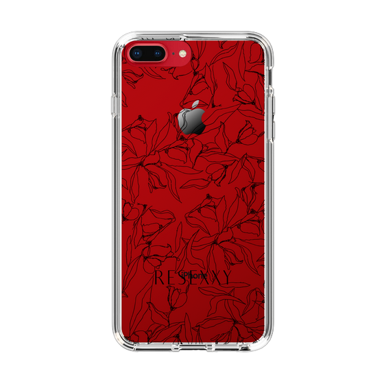 Slim Protection Case［ RESEXXY - Flower - Clear ］