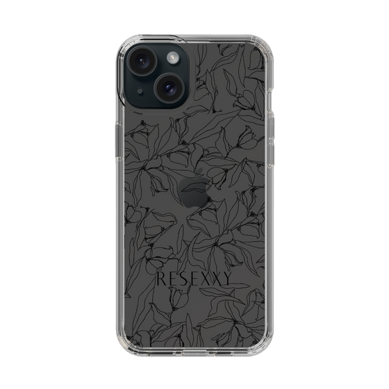Slim Protection Case［ RESEXXY - Flower - Clear ］