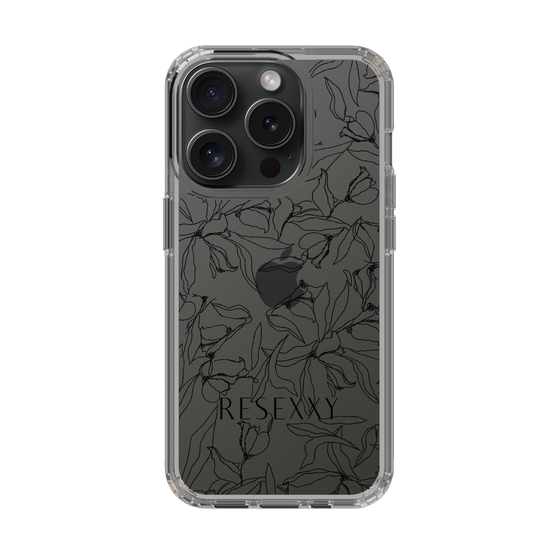 Slim Protection Case［ RESEXXY - Flower - Clear ］