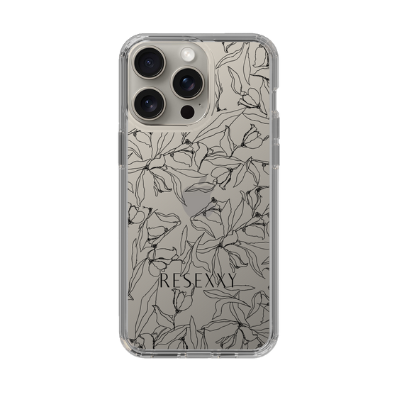 Slim Protection Case［ RESEXXY - Flower - Clear ］