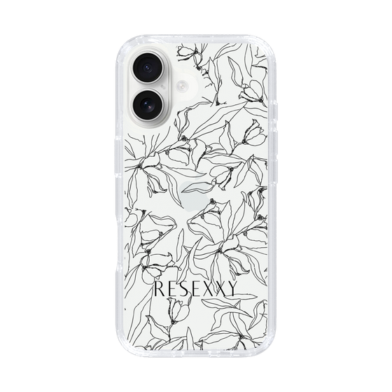 Slim Protection Case［ RESEXXY - Flower - Clear ］