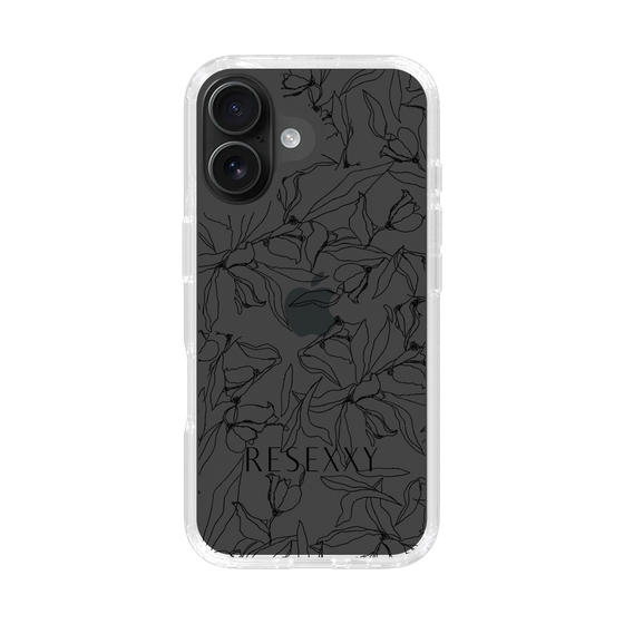 Slim Protection Case［ RESEXXY - Flower - Clear ］