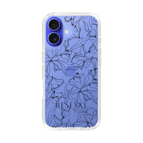 Slim Protection Case［ RESEXXY - Flower - Clear ］