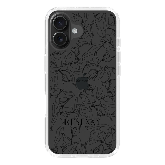 Slim Protection Case［ RESEXXY - Flower - Clear ］