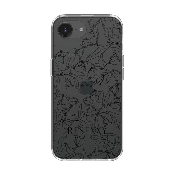 Slim Protection Case［ RESEXXY - Flower - Clear ］
