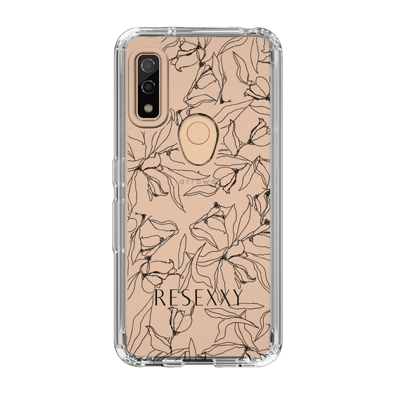 Slim Protection Case［ RESEXXY - Flower - Clear ］