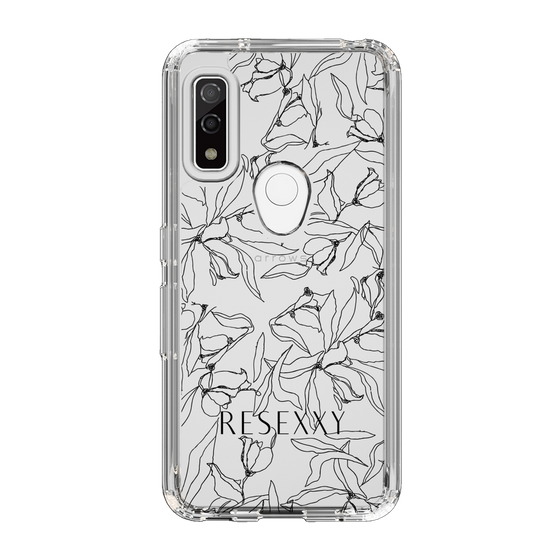 Slim Protection Case［ RESEXXY - Flower - Clear ］