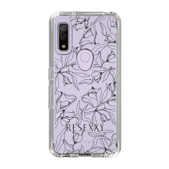 Slim Protection Case［ RESEXXY - Flower - Clear ］