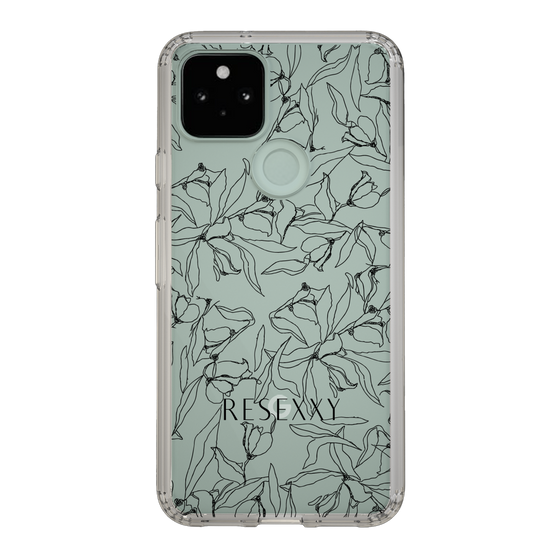 Slim Protection Case［ RESEXXY - Flower - Clear ］