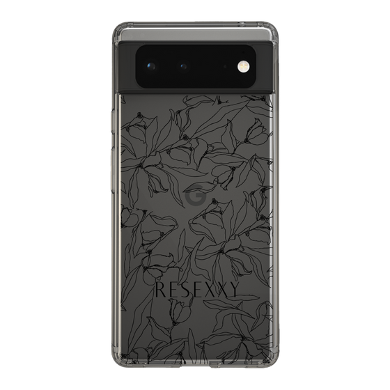 Slim Protection Case［ RESEXXY - Flower - Clear ］