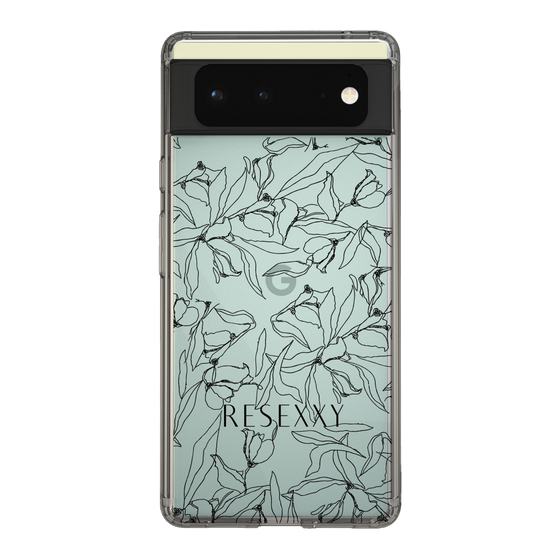 Slim Protection Case［ RESEXXY - Flower - Clear ］