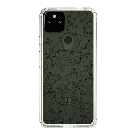 Slim Protection Case［ RESEXXY - Flower - Clear ］