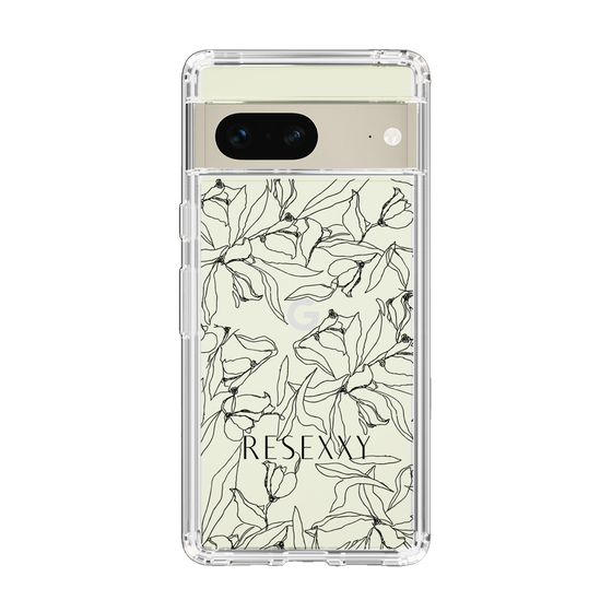 Slim Protection Case［ RESEXXY - Flower - Clear ］