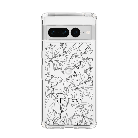 Slim Protection Case［ RESEXXY - Flower - Clear ］