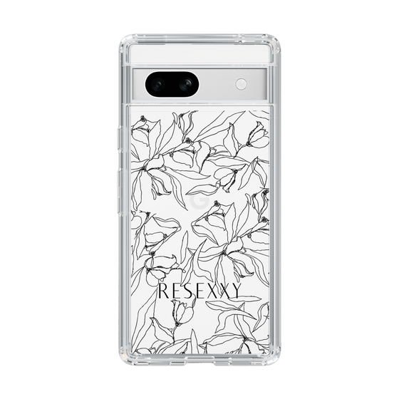 Slim Protection Case［ RESEXXY - Flower - Clear ］