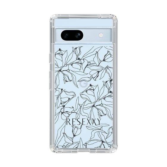 Slim Protection Case［ RESEXXY - Flower - Clear ］