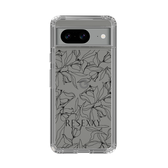 Slim Protection Case［ RESEXXY - Flower - Clear ］
