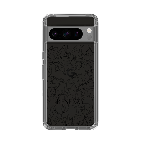 Slim Protection Case［ RESEXXY - Flower - Clear ］