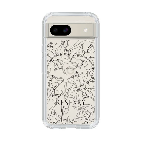 Slim Protection Case［ RESEXXY - Flower - Clear ］