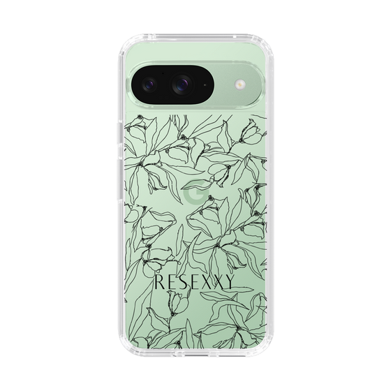 Slim Protection Case［ RESEXXY - Flower - Clear ］