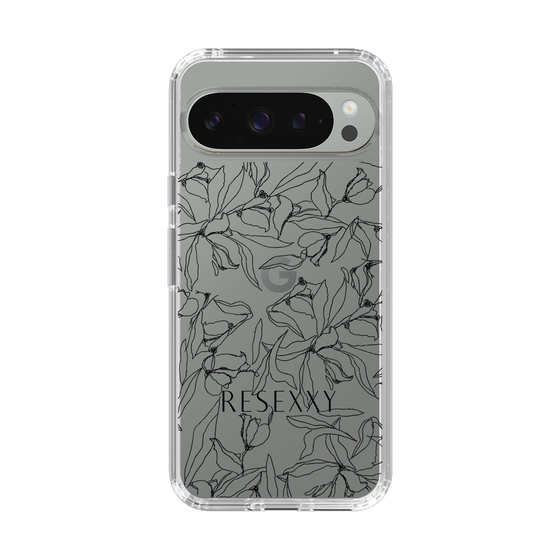 Slim Protection Case［ RESEXXY - Flower - Clear ］