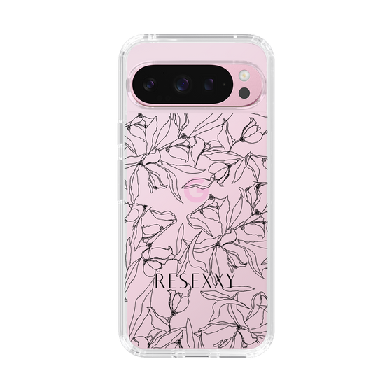 Slim Protection Case［ RESEXXY - Flower - Clear ］