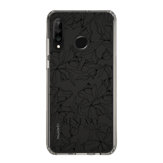Slim Protection Case［ RESEXXY - Flower - Clear ］