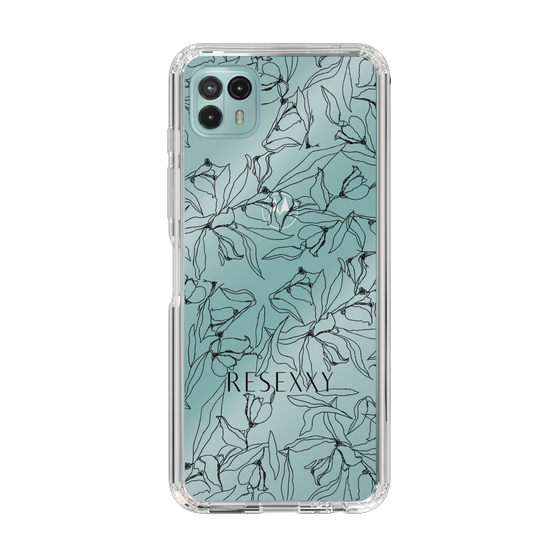 Slim Protection Case［ RESEXXY - Flower - Clear ］