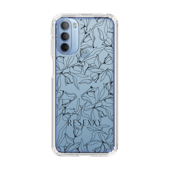 Slim Protection Case［ RESEXXY - Flower - Clear ］