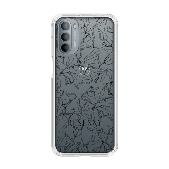 Slim Protection Case［ RESEXXY - Flower - Clear ］