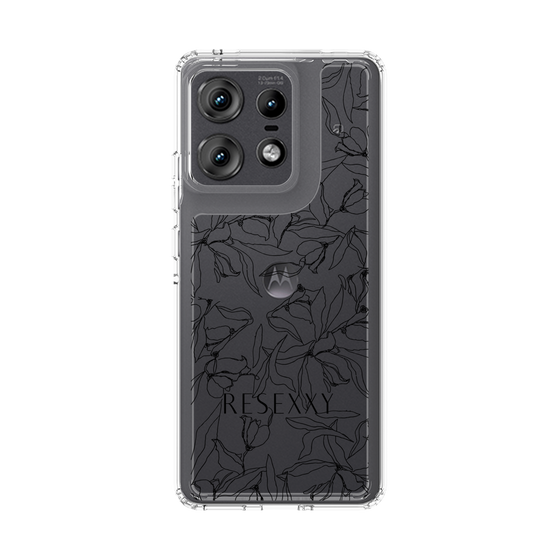 Slim Protection Case［ RESEXXY - Flower - Clear ］